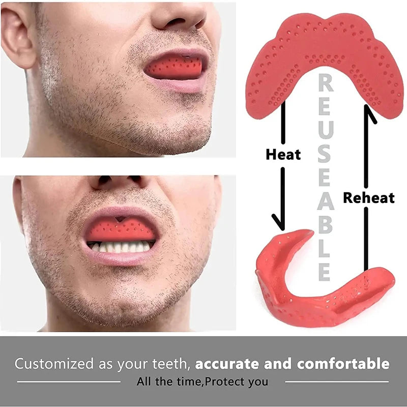 1pc Boxing Athlete Teeth Protector Athlete Boxing MMA Rugby Basketball Football Hockey Teeth Protector