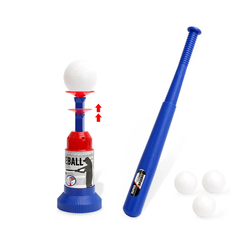 Baseball Ball Toys Adjustable Automatic Pitching Baseball Backyard Outdoor Sports Toy Machine Games Sets Birthday Kids Boy Gift